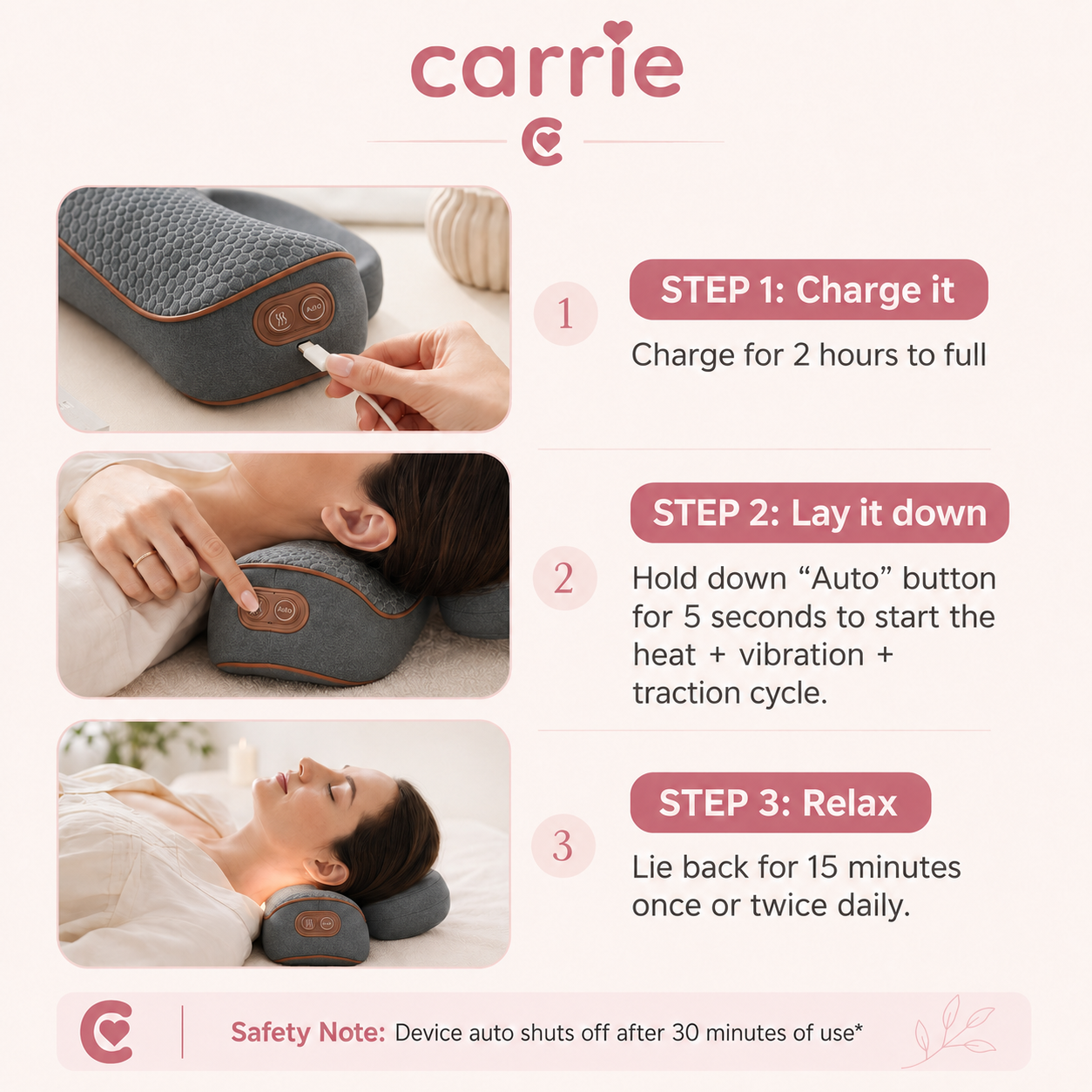Carrie Curve Therapy Pillow